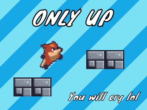 Only Up Static Fox Edition Logo Cover