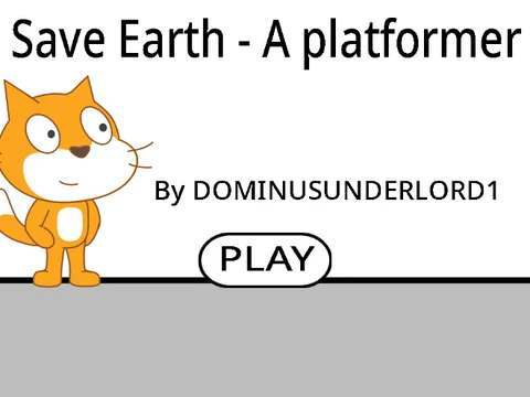 SaveEarth Only Up Platformer Game Cover