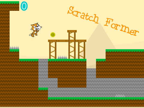 Scratchformer A Platformer Game logo