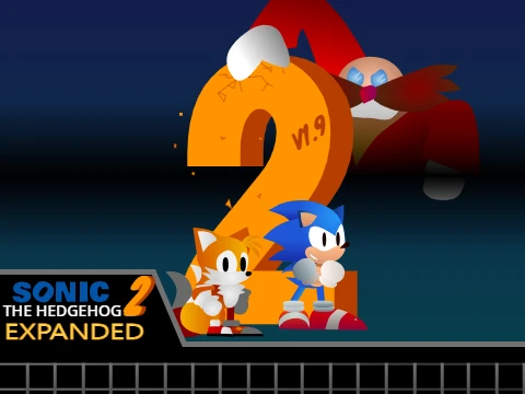 Sonic 2 Expanded v1.9 v2 Logo Cover