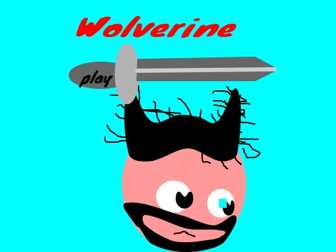 Wolverine Only Up online game logo featuring claw marks and climbing theme