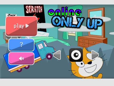 ONLY UP Remix Version 2 game logo and cover, 拡散希望