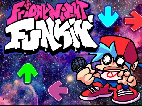 Friday Night Funkin with Osu Mania Maps Game Cover