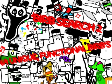 Birb Search 2.83 Find the Birbs hidden object game logo on Gosprunki.net