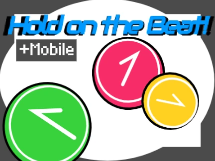 Hold on the beat mobile version rhythm game logo for osu tap music