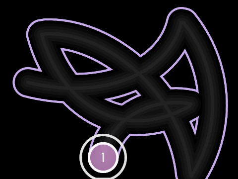 Osu Bézier Slider Algoritm 100 Pen