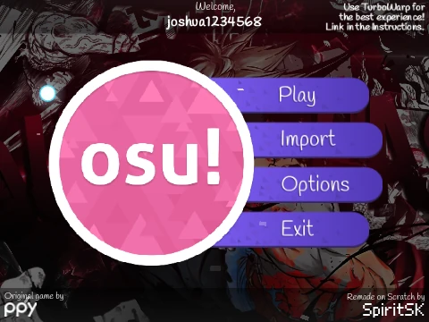 Logo for the online osu!standard full game remake