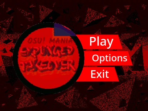Osu Mania EXPUNGED TAKEOVER Game Logo