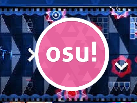 osu mania Glitchy's Songpack Game Logo with Music Track List