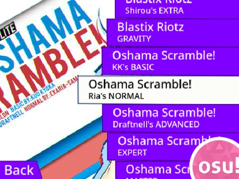 Osu Mania Skilled Pro Only advanced gameplay interface