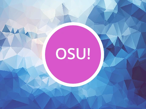 OSU on Scratch Game Logo featuring YOASOBI song Yoru ni Kakeru