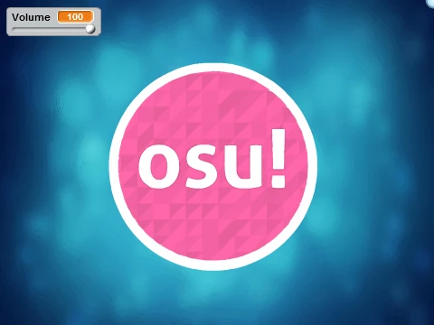 osu v3 game logo and cover image