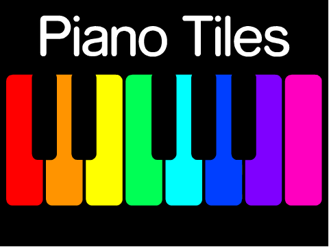 Logo for Piano Tiles, a rhythm game with special modifiers inspired by osu!mania