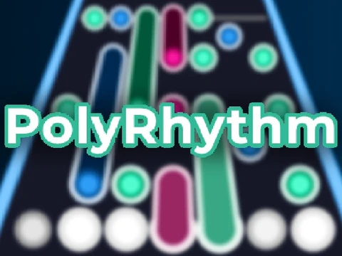 Logo for the PolyRhythm 7k rhythm game