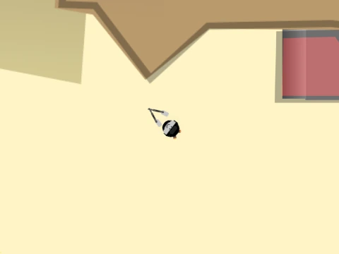 Dummies Vs Noobs gameplay screenshot showing character and enemies