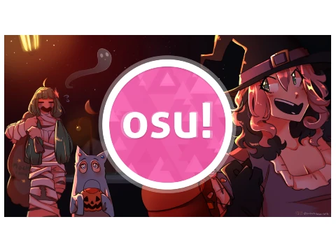 VOTE FOR ME Logo Cover for osu! Fan Art Contest