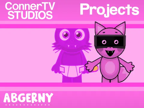 Logo for Abgerny Babies game featuring TALS characters as infants and a redesigned Baby William