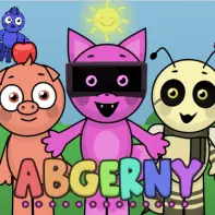 Abgerny But Ruined Game Logo - Glitched Sprunki Character