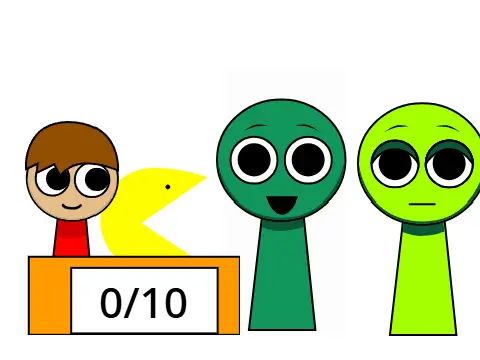 Logo for the Sprunki OC rating remix featuring the character Klarissa