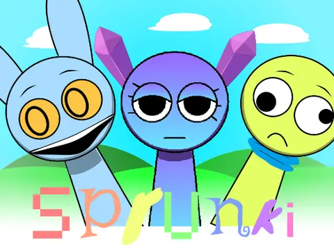 Added Some of My OCs to Sprunki Game Cover