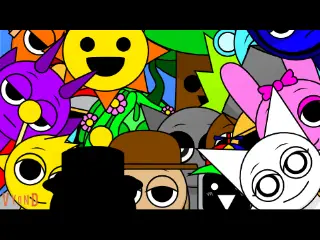 All Incredibox Sprunki Friends Mod Cover Art