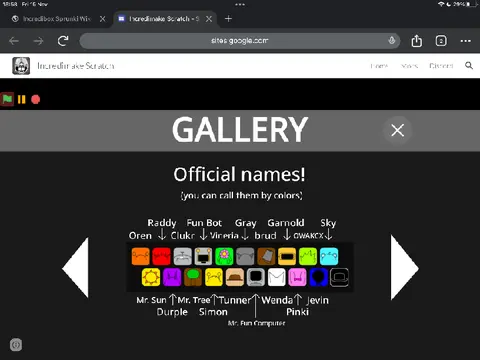 All Sprunki Names Game Logo and Cover Art