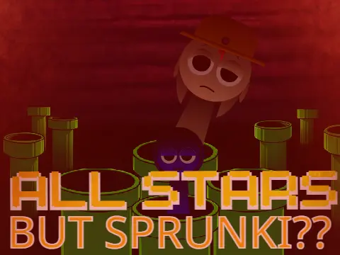 Sprunki characters Jevin and Tunner in competitive matchup animation