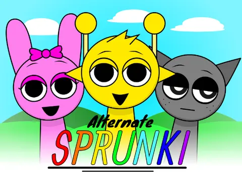 Alternate Sprunki Logo Cover