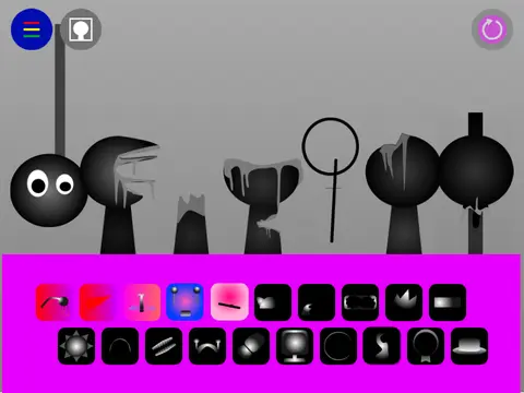 Animated Sprunki Phase game cover showing character animations