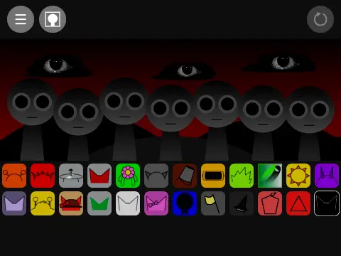 Another Sprunki Project Reshared YW Person Incredibox Mod Logo