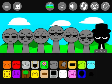 Axolotl Sprunki Game Cover - Create Aquatic Music Online