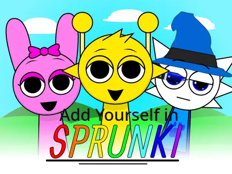 Logo for the Ay in Sprunki 1 20 Incredibox-style music modification game