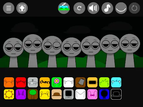 Logo for the Ay in Sprunki 2 20 Fixed music creation mod