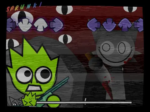 Ays the Great Punishment Sprunki character artwork with story themes