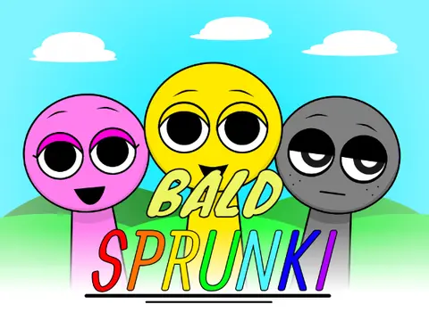 Bald Incredibox - Sprunki Game Logo