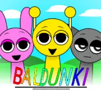 Baldunki Game Logo - Horror Retake Edition