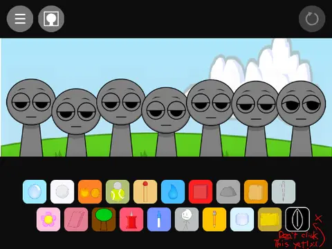 BFDIBOX Sprunki Mod character music game