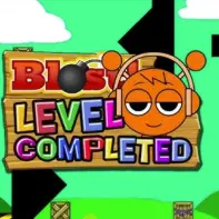 Blast Sprunki Game Logo - Explosive Action Adventure