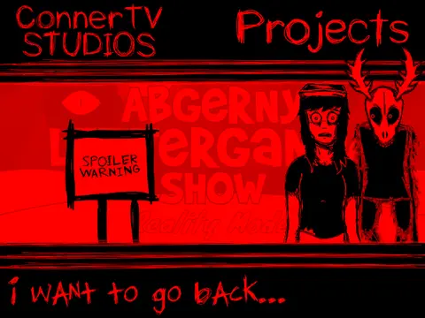 Blood Warning Abgerny Letterganza Show Cast Reality Mode 0.1 game logo with content advisory