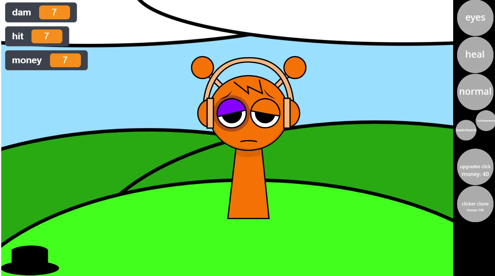 Clicker Sprunki 2 in action Clicker Sprunki 2 Gameplay Screenshot