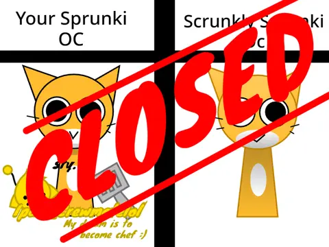 Closed Sprunki OC creator tool for designing original Sprunki characters