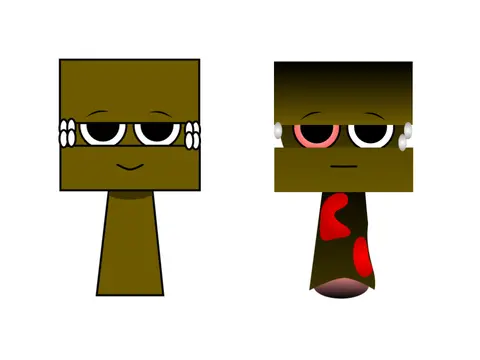 Crusher Sprunki OC game cover showing original fan characters