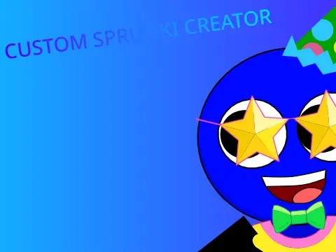 Custom Sprunki Creator character design tool interface