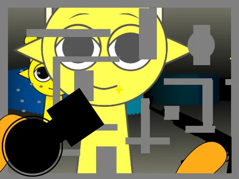 D Raycasting With Sprunki - 3D Maze Exploration Sprunki Game Online