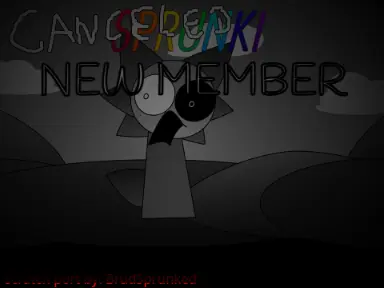 Depressive themed sprunki pyramixed game with unique characters