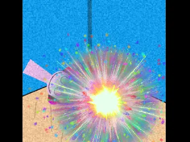 Destroying the Sprunki Brainrot game logo featuring challenge gameplay