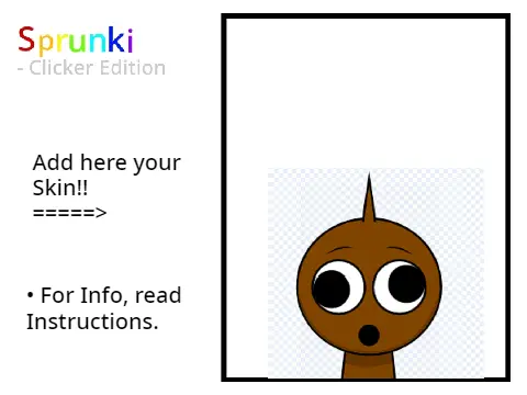 Draw Your Own for My Sprunki Game Remix contest logo featuring Sprunki Clicker Evolution characters