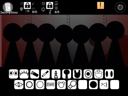Logo for the dark-themed Fanmade Sprunki Corruptbox Remix V2 mod