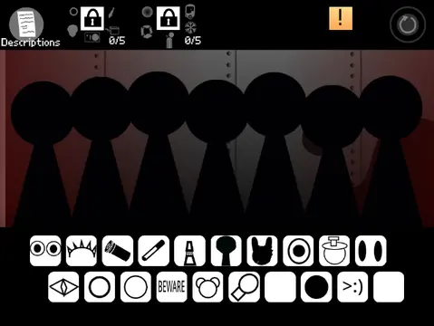 Logo for Fanmade Sprunki Corruptbox Remix V6 depicting the dark foundation of the corruptbox story