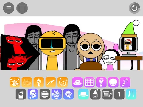 Fiddlebops But Sprunki Old Game Logo